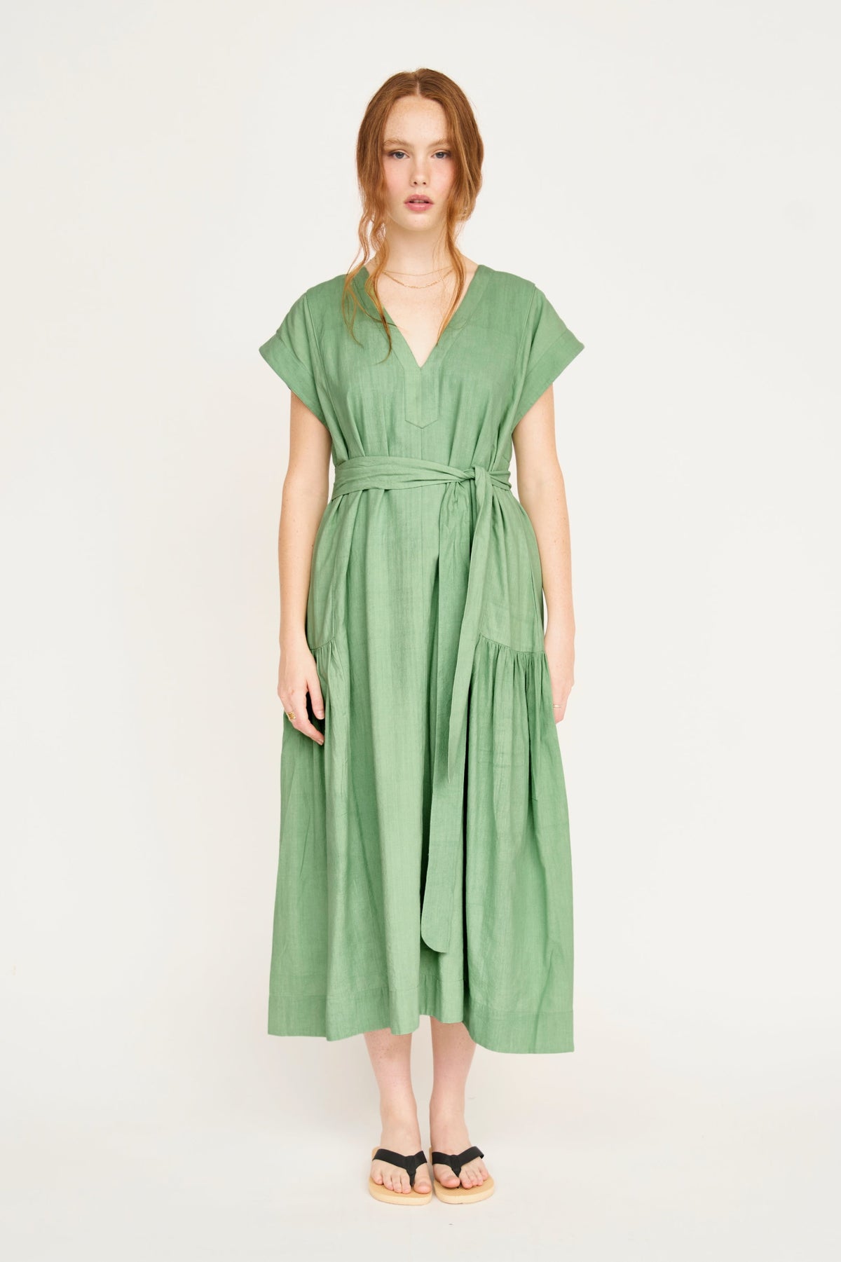 Oaxaca Dress in Mint