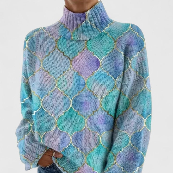 Selah | Chic High-Neck Sweater