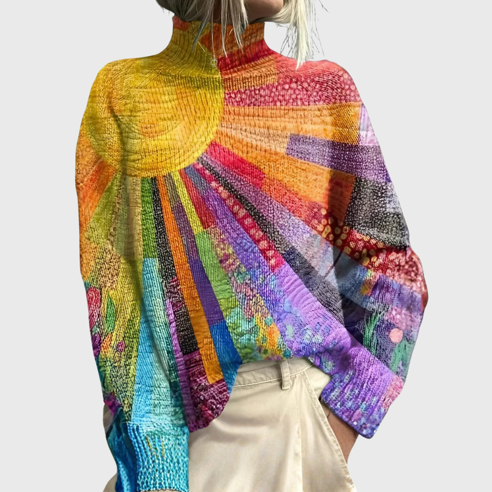 Ada | Chic High-Neck Sweater