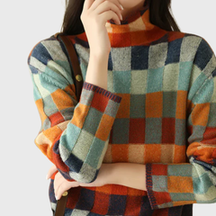 Camille | High-Neck Cashmere Pullover
