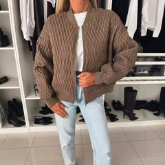 Celestine | Quilted Bomber Jacket