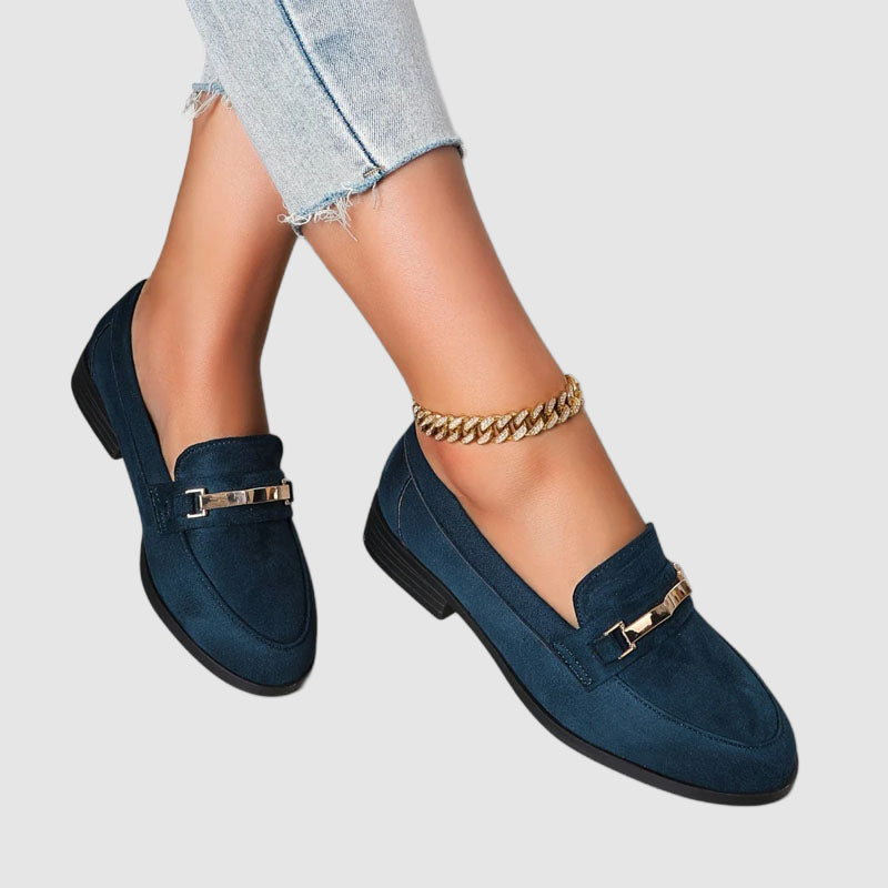 Bianca Rivers Suede Loafers