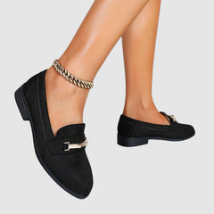 Bianca Rivers Suede Loafers