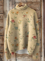 Rose | Vintage Floral Sweater