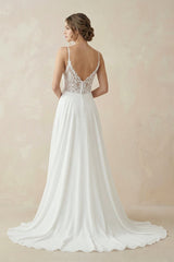 Mireth A-Line Simple Wedding Dress