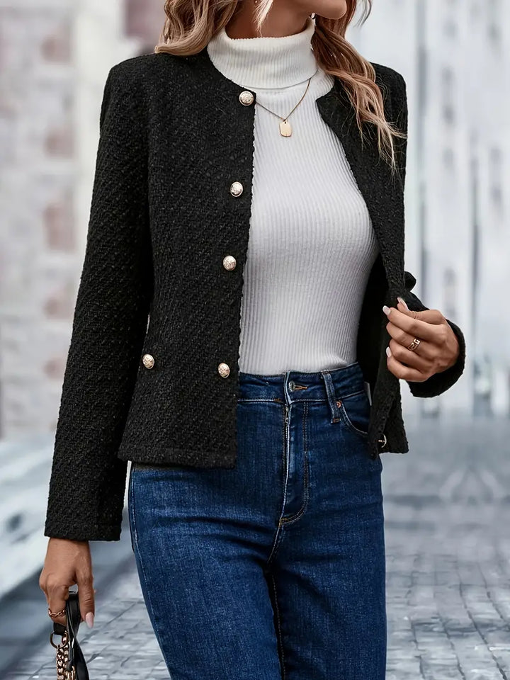 Juniper | Tailored Collarless Jacket