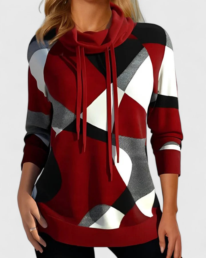 Thalynora | Cozy Color-Block Sweater