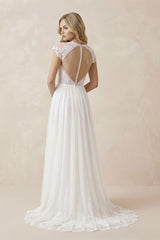 Blythia A-Line V-Neck Wedding Dress