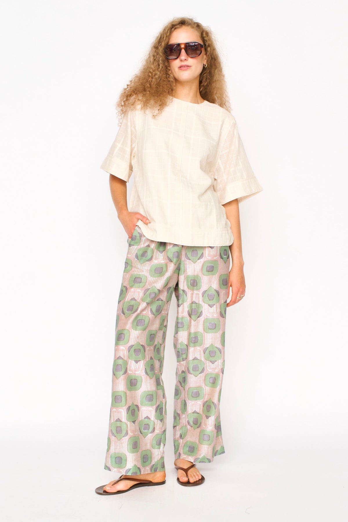Baden Pant in Stony Coeur