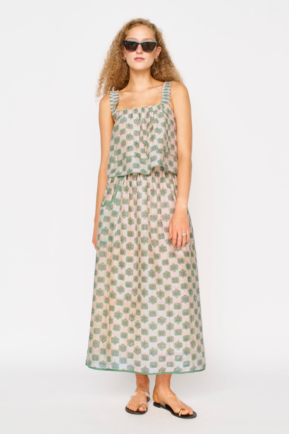 Verona Skirt in Petite Stony Coeur