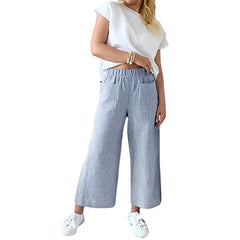 Relaxed Cotton Trousers