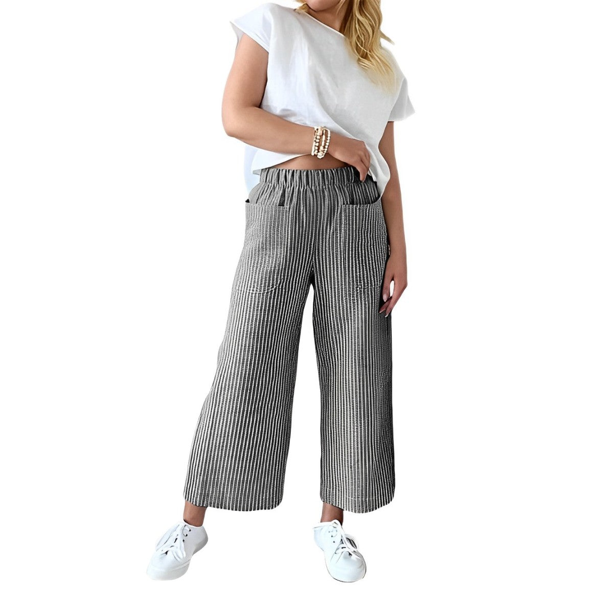 Relaxed Cotton Trousers