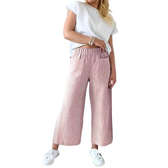 Relaxed Cotton Trousers