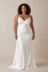 Orven Mermaid Simple Wedding Dress