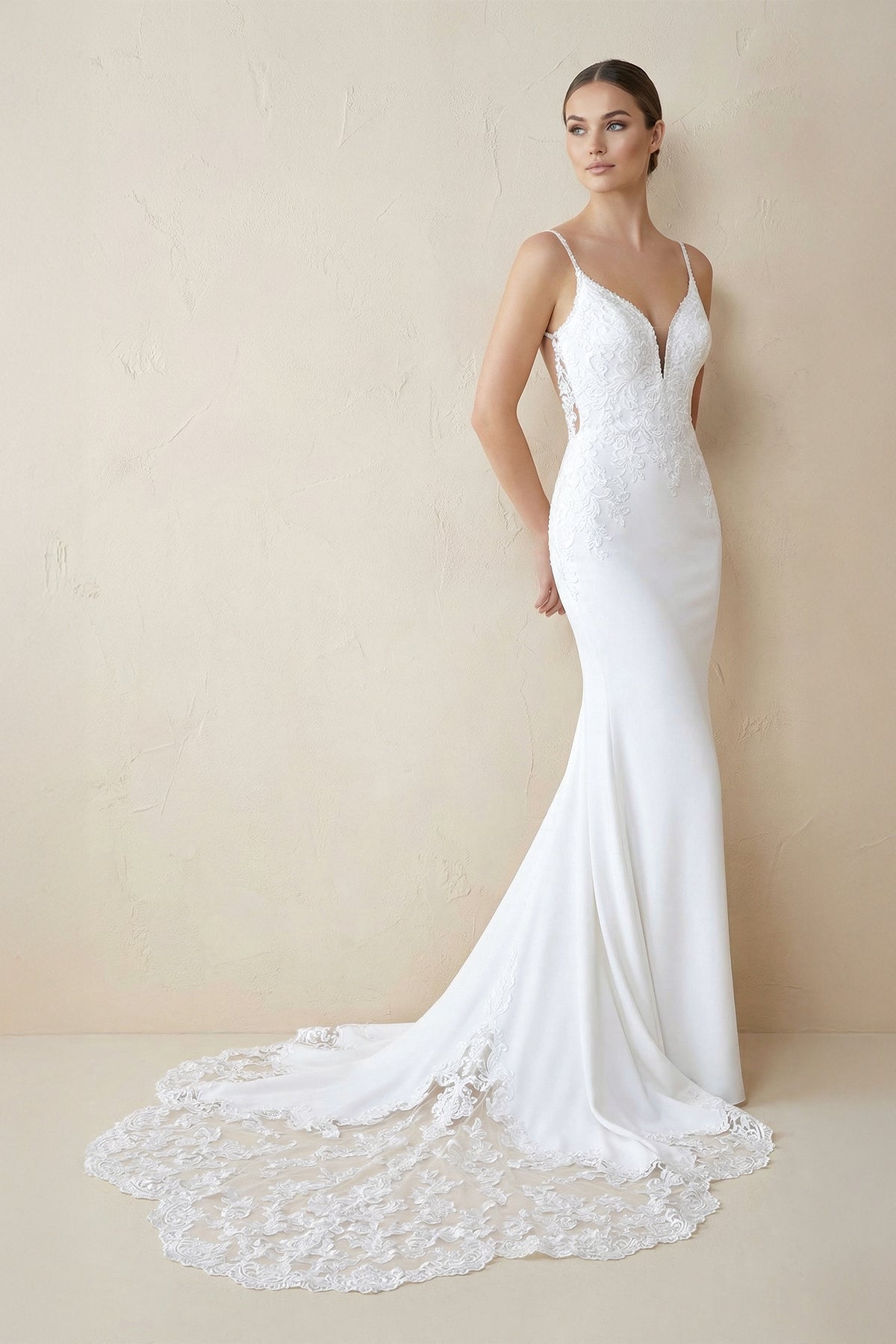 Tavor Mermaid Lace Wedding Dress