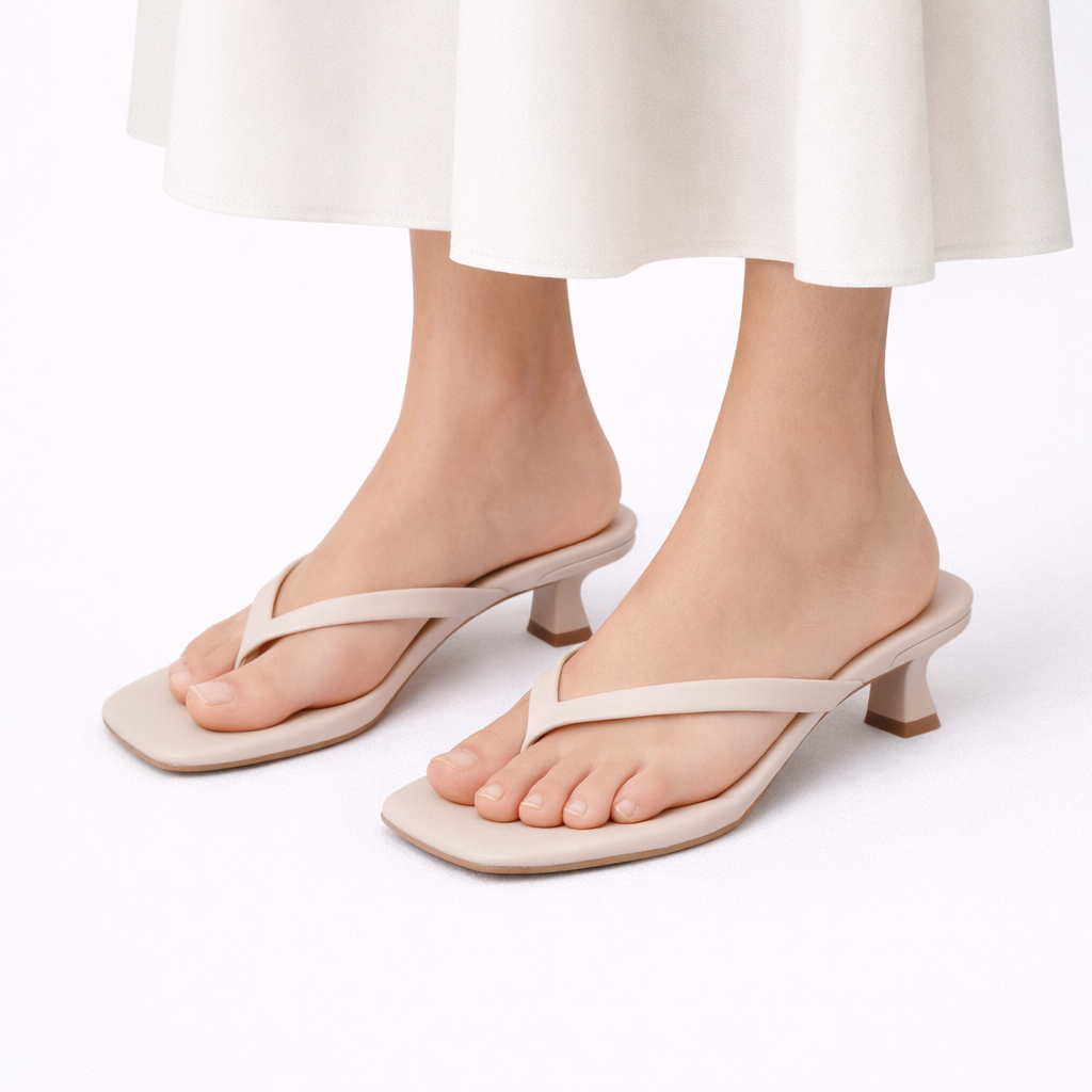Josefina Comfort Heeled Slippers