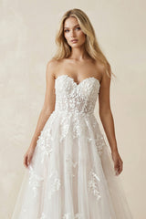 Euthalia A-Line Sweetheart Wedding Dress