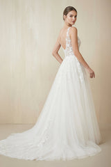 Myrisse A-Line Lace Wedding Dress