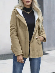 Naomi | Hooded Sherpa-Lined Puffer Jacket