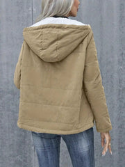Naomi | Hooded Sherpa-Lined Puffer Jacket